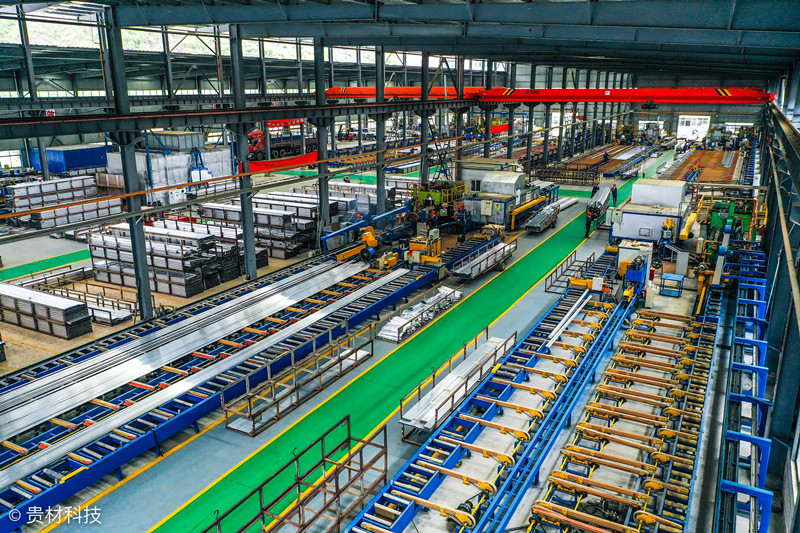 挤压生产车间展示